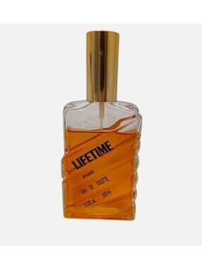 LIFETIME Paris Eau De Toilette Spray 3.3 oz 100ml Authentic Vintage Collectible